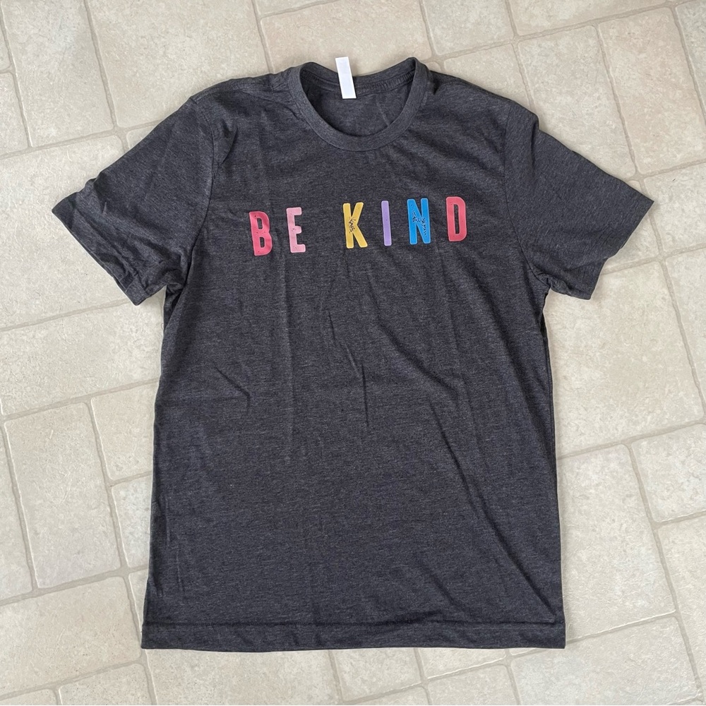 NWOT Charcoal 'Be Kind' T-Shirt